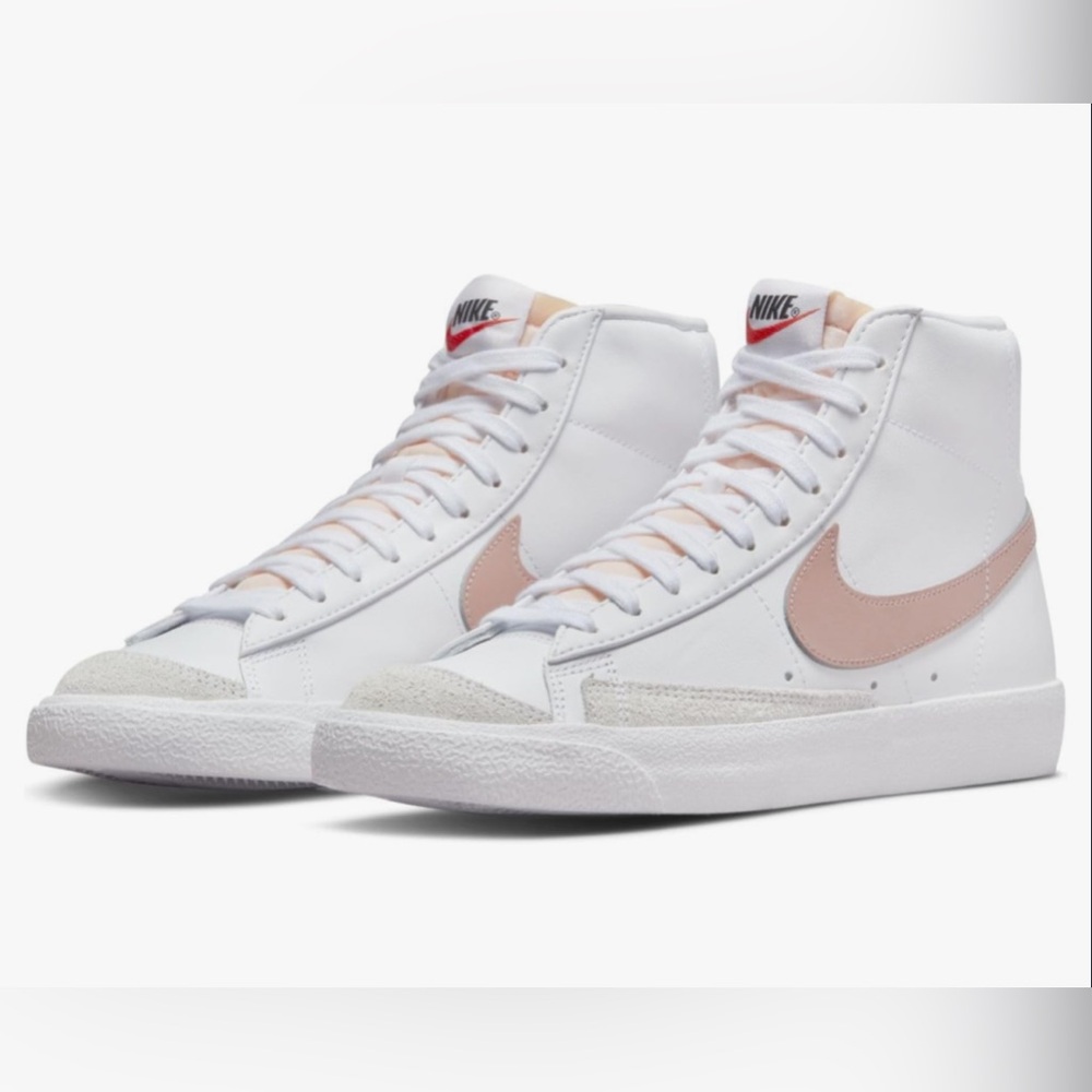 Nike womens Blazer Mid 77 in pink. Size 7.5